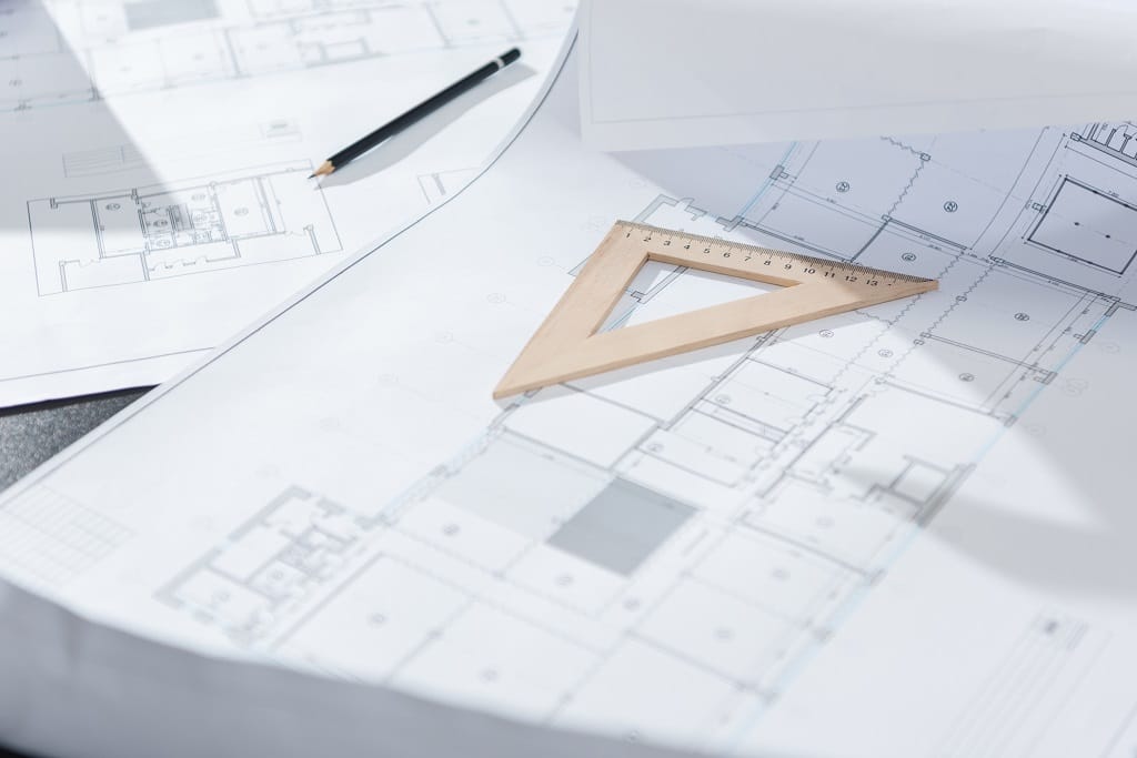 close up shot of architecture plans and drawing su 2024 11 18 09 03 14 utc